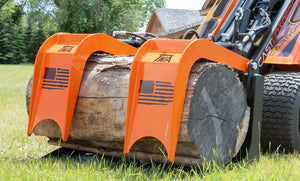 TNAttachments Mini Twin Clamp Grapple Bucket
